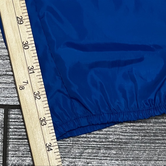 Vintage Nike Windbreaker Pants Royal Blue Men’s XL Extra Large Drawstring 34X34 - Picture 13 of 16